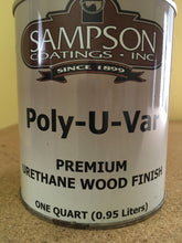 Load image into Gallery viewer, Sampson Poly-U-Var Premium Urethane Wood Finish
