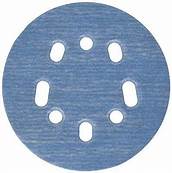 Load image into Gallery viewer, NORTON 04033  5&quot; X 5 or 8 HOLE 80 GRIT
