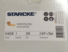 Load image into Gallery viewer, STARKE PSA SAND PAPER ROLLS 220 GRIT
