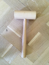 Load image into Gallery viewer, SHA3 Solid Hickory Barrell Shaped Mallet
