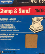 Load image into Gallery viewer, NORTON 48300 CLAMP &amp; SAND 150 GRIT
