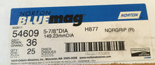 Load image into Gallery viewer, NORTON 54609 Edger Disc 36 Grit
